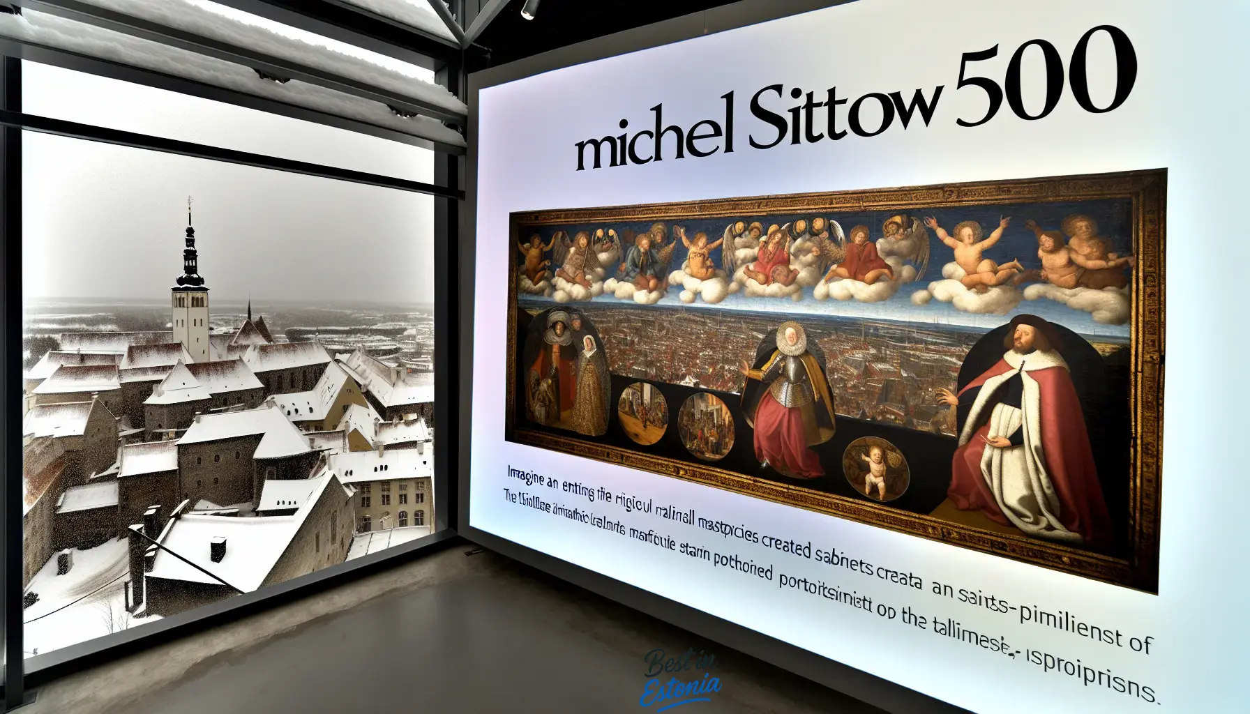 Exhibition ""Michel Sittow 500"" Marks 500 Years of Artistic Legacy at Niguliste Museum
